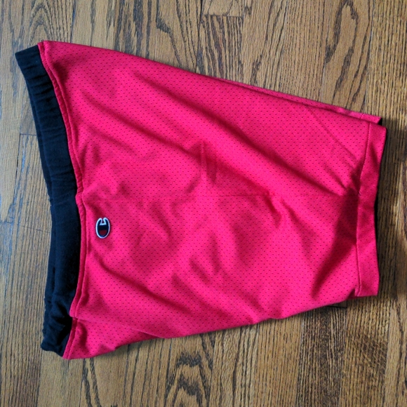 Champion Mesh Reversible Shorts Black Red Men's Large - Picture 9 of 9